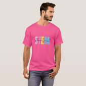 STEM Squad Science Technology Engineering Wiskunde T-shirt (Voorkant volledig)