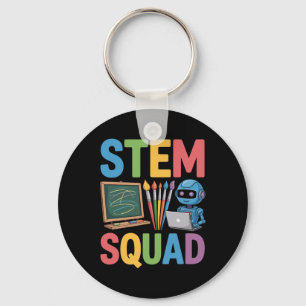 Stem Squad, wetenschapsleraar wiskundeleraren team Sleutelhanger