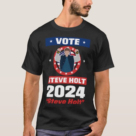 Stem Steve Holt 2024 T-shirt (Voorkant)