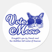 Stem Stickers van Meow (Voorkant)