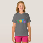 Stem T-shirt Zon GOTV / Stem met Zon (Voorkant volledig)