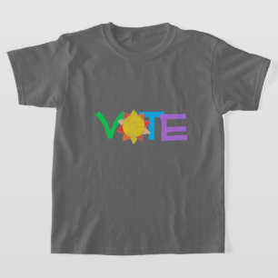 Stem T-shirt Zon GOTV / Stem met Zon