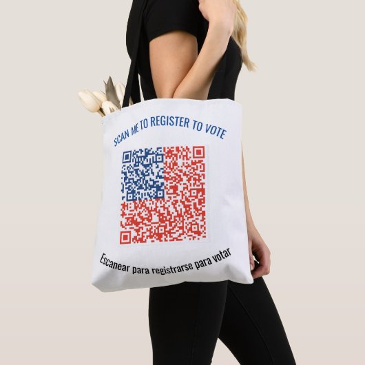 Stem Tas - QR CODE om kiezers te registreren (Dichtbij)