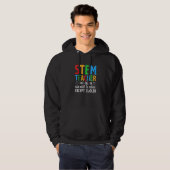 STEM Teacher Science Technology Engineering Math Hoodie (Voorkant volledig)