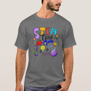 Stem Teacher Technology Science Teacher Terug naar T-shirt