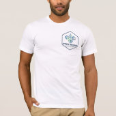 STEM-team Codeer Bouw Herhaal voor jonge codeurs T-shirt (Voorkant)