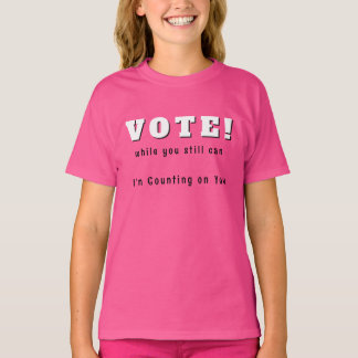 STEM! terwijl je nog kan T-shirt