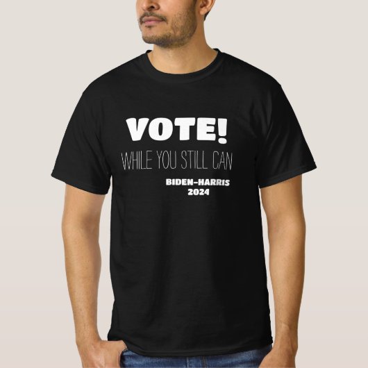 STEM! Terwijl je nog steeds Biden-Harris 2024 kunt T-shirt (Voorkant)