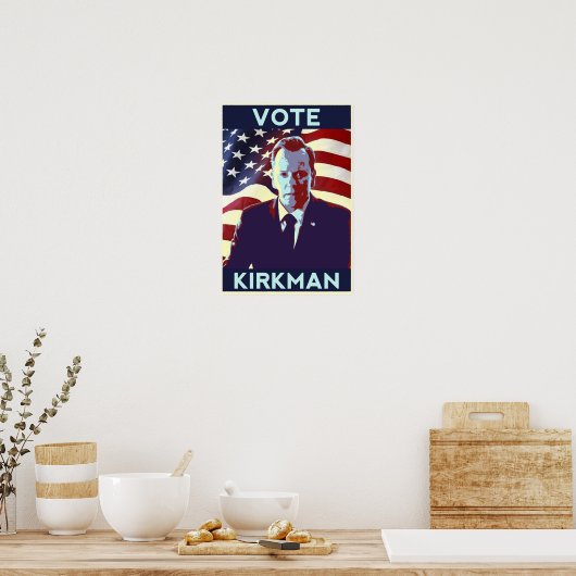 Stem Tom Kirkman Poster (Keuken)