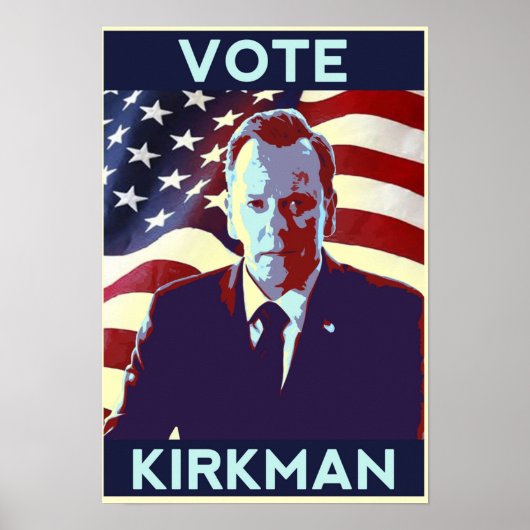 Stem Tom Kirkman Poster (Voorkant)