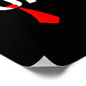 Stem Trump 2024 Grappige Steun Republikein Pro Ame Poster (Hoek)