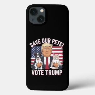 Stem Trump Red onze huisdieren katten honden 2024  Case-Mate iPhone Case