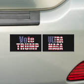 STEM TRUMP REPUBLIKEINS PRESIDENT 2024 GROOT-VEREN BUMPERSTICKER (Op auto)