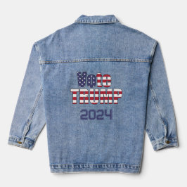 STEM TRUMP SUPPORTER DENIM JACKET