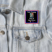 Stem Trump uit ons leven Button (In situ)