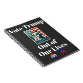 Stem Trump uit ons leven Notitieboek (Rechterzijde)