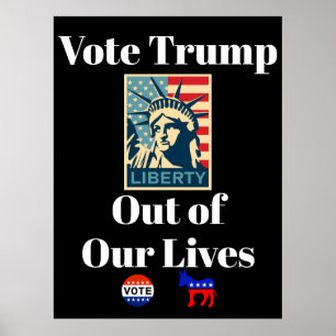 Stem Trump uit ons leven Poster