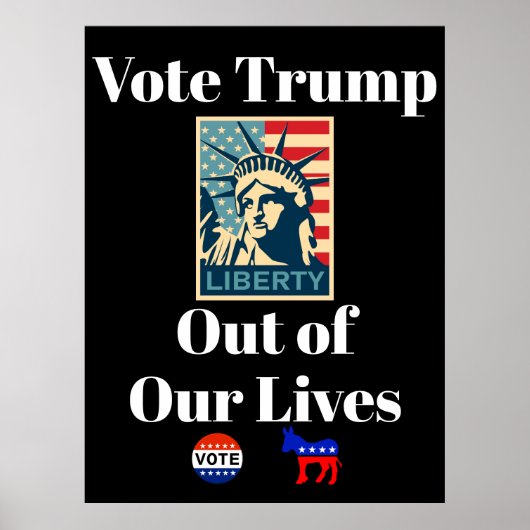 Stem Trump uit ons leven Poster (Voorkant)
