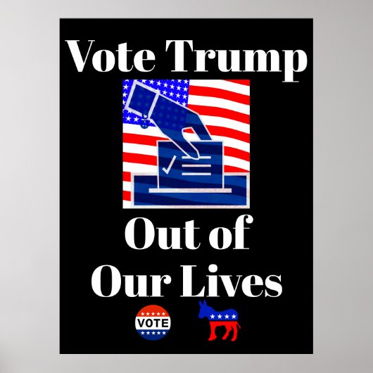 Stem Trump uit ons leven Poster (Voorkant)
