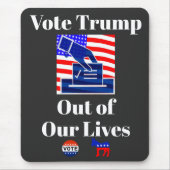 Stem Trump uit onze levens Muismat (Voorkant)