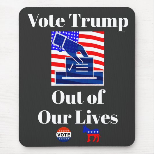 Stem Trump uit onze levens Muismat (Voorkant)