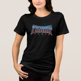 Stem trump Vance elektrisch duo 2024 Amerikaanse v Tri-Blend Shirt
