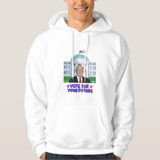Stem Trump - Vet Patriottisch Hoodie