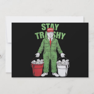 Stem Trump Vuilnisman Blijf Afval 2024 Verkiezing  Kaart