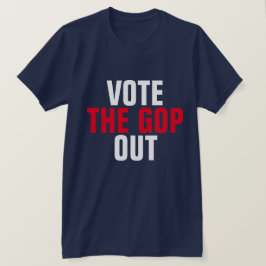 Stem uit Rood en Wit GOP T-shirt