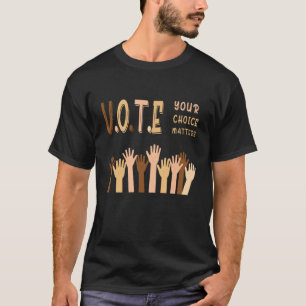 Stem uw keuze uit t-shirt