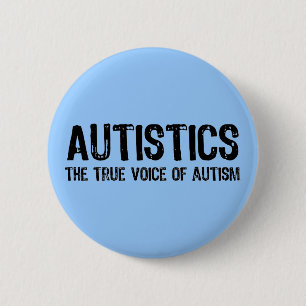 Stem van autisme-Buttonnen Ronde Button 5,7 Cm