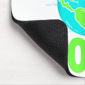 Stem van de Aarde Red de Planeet Ontwerp Muismat (Hoek)