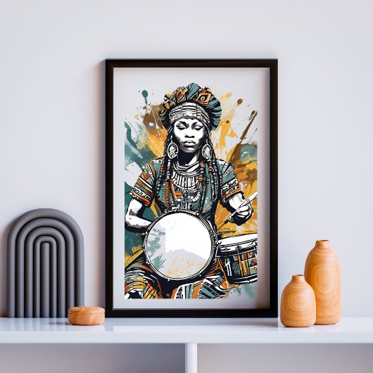 Stem van de Heilige Trommel Poster