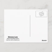 Stem van de Tijger Briefkaart (Achterkant)