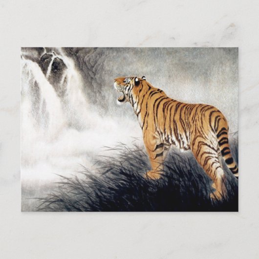 Stem van de Tijger Briefkaart (Voorkant)