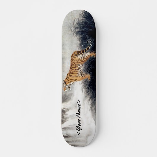 Stem van de Tijger Skateboard (Voorkant)