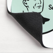 Stem van gezondheids- en veiligheidsbeambte muismat (Hoek)