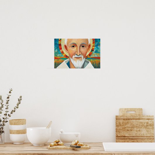 Stem van het Licht Poster (Keuken)