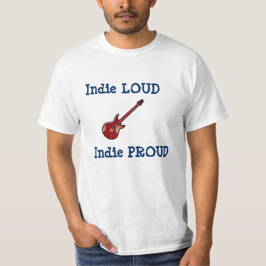 Stem van Indie (Zeg het met "Yo Chest") T-shirt (Voorkant)