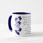 stem van kleuren mok (Voorkant links)