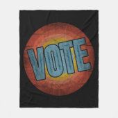 STEM VERKIEZING FLEECE DEKEN (Voorkant)