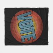 STEM VERKIEZING FLEECE DEKEN (Voorkant (Horizontaal))