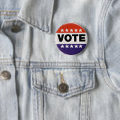 Stem Verkiezing Knop Ronde Button 5,7 Cm (In situ)