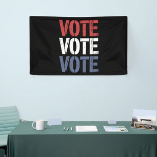 Stem Verkiezing Politiek Stemmen Kiezersregistrati Spandoek
