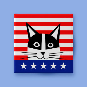 STEM! vierkante Button