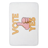 Stem vóór badmat (Voorkant Verticaal)