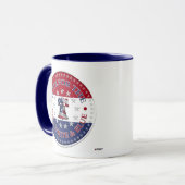 Stem voor de Rode, Witte Blauwe Liberty Bell 13 & Mok (Voorkant links)