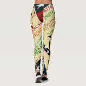 Stem voor Democratie Leggings (Achterkant)