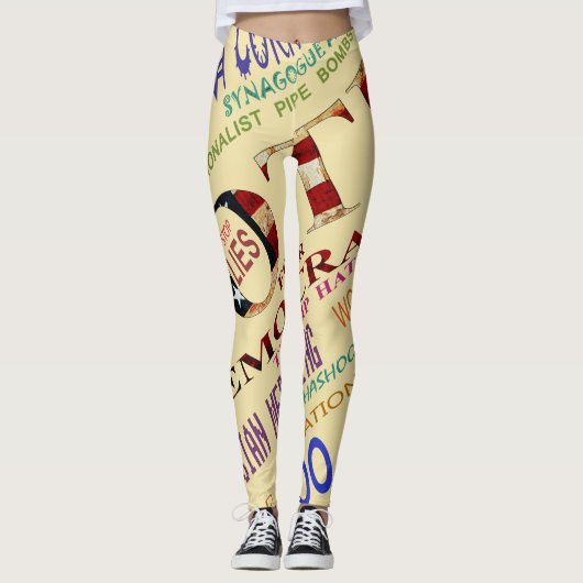 Stem voor Democratie Leggings (Voorkant)