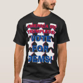STEM VOOR DEMS! T-SHIRT (Voorkant)
